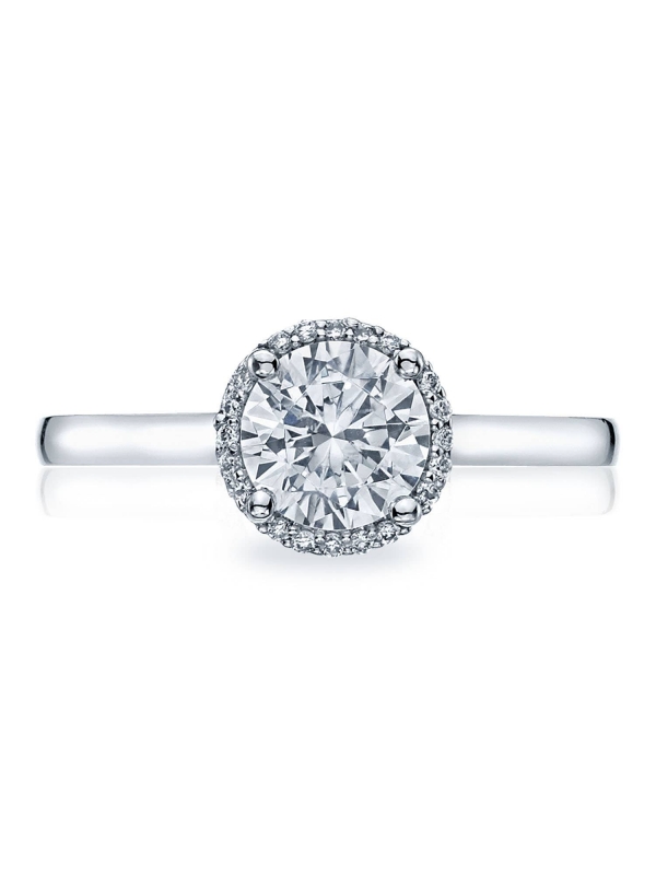 Round Bloom Engagement Ring