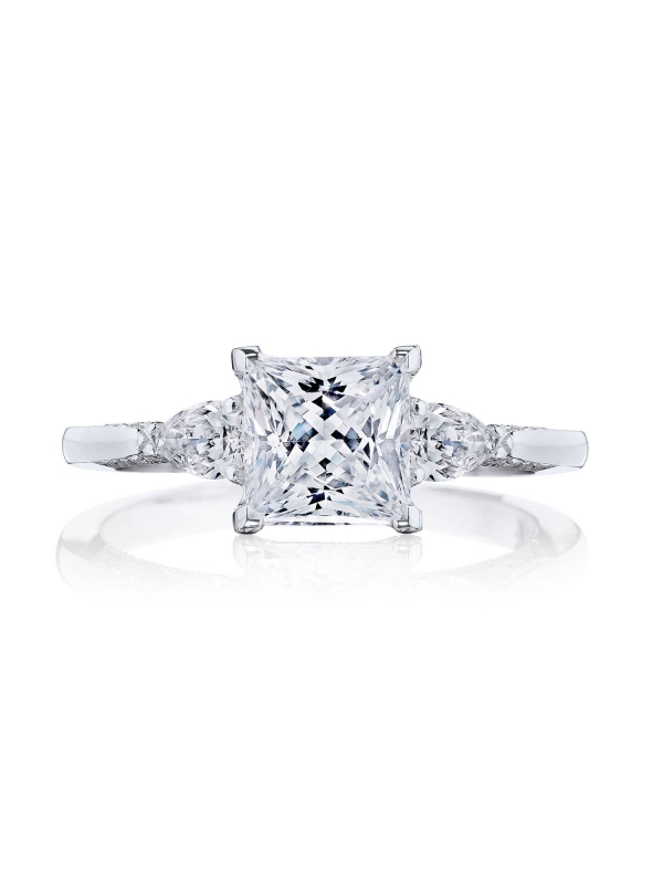 Princess 3-Stone Engagement Ring