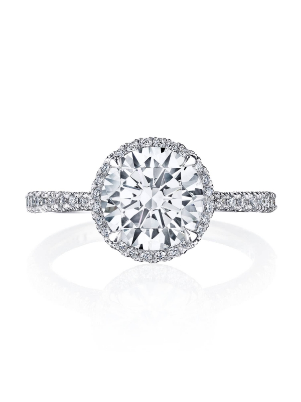 Round Bloom Engagement Ring