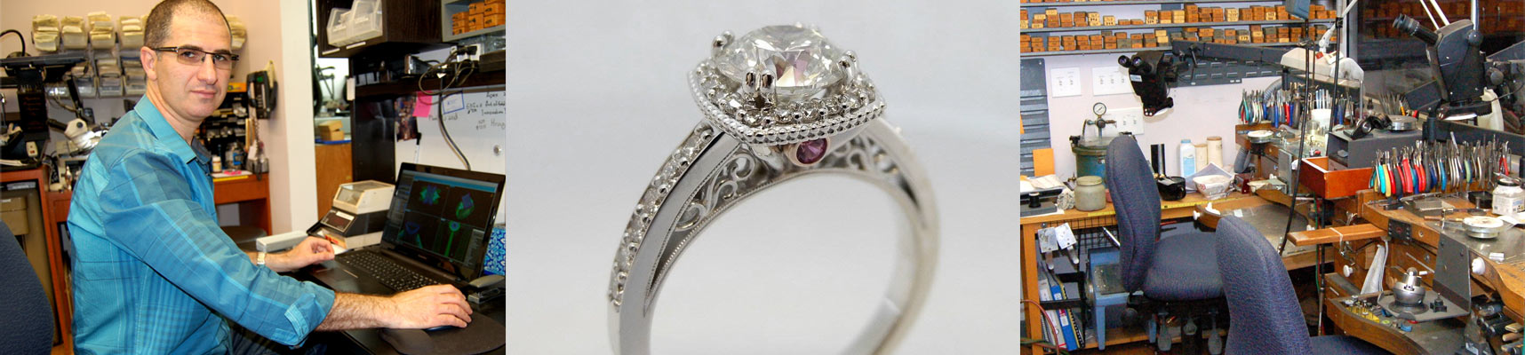 Affinity & Co Jewelers offers custom design services for your engagement rings.